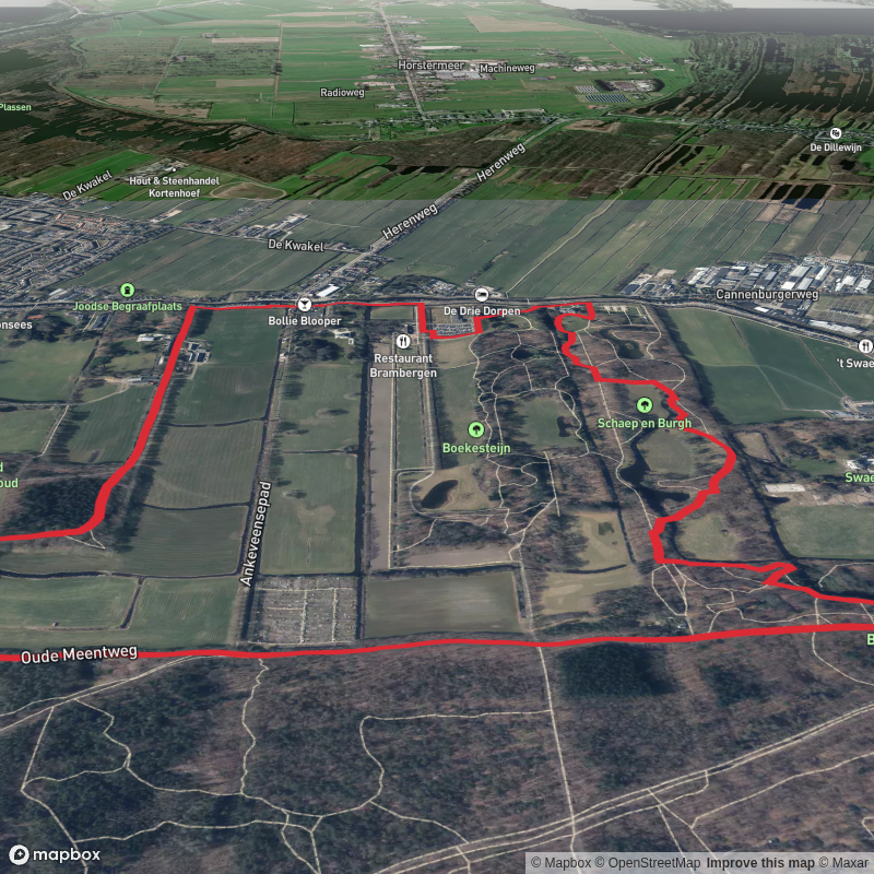 Schaep and Burgh Route and Kwakel Route Loop