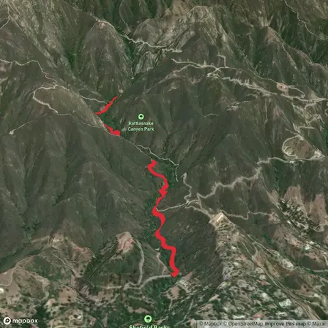 Rattlesnake Canyon to Gibraltar Road