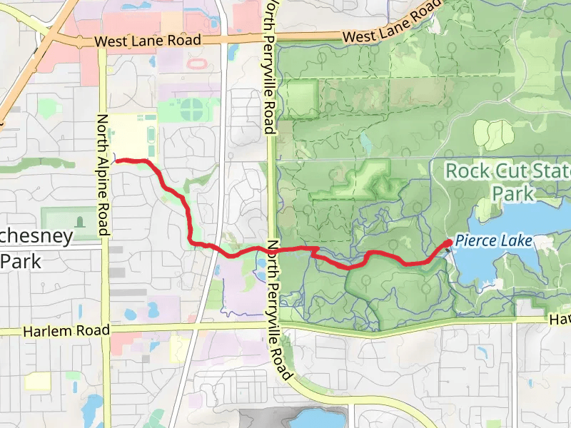 Willow Creek Trail - Pierce Lake