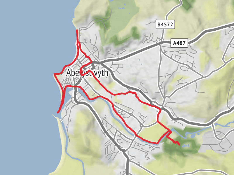 Hike from Aberystwyth thumbnail