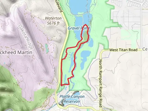 Cigar Pond and ADT Loop