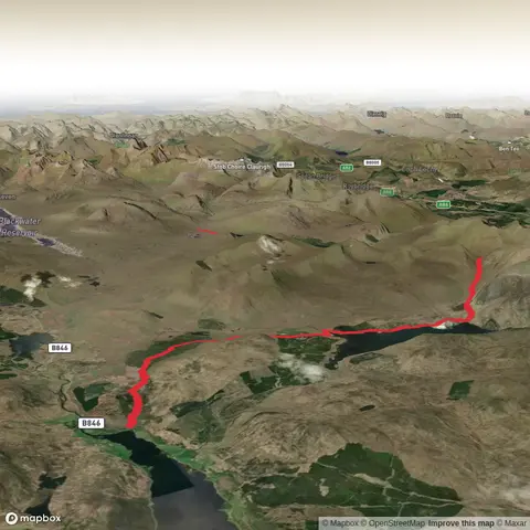 Loch Rannoch to Corrour via Loch Ericht and Loch Ossian