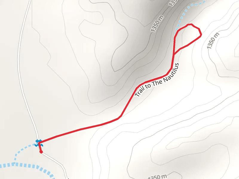 Trail to The Nautilus