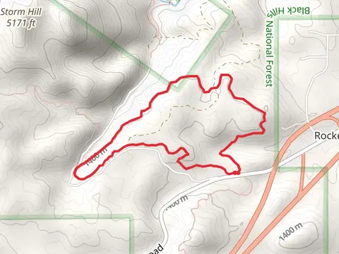 Flume and Storm Mountain Loop Trail