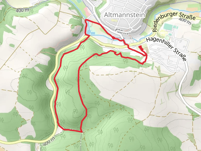Prangerweg and Kreutbergweg