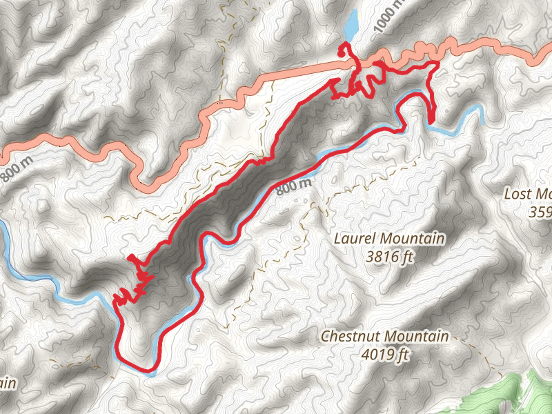 Bear Tree Gap, Appalachian and Virginia Creeper Loop Trail