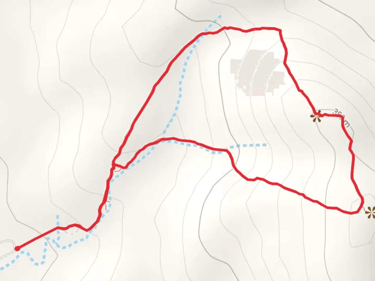 An image depicting the trail Ngiyampaa Walking Track and its surrounding area.