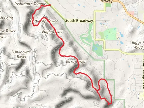 Corkscrew Loop via Bench Trail