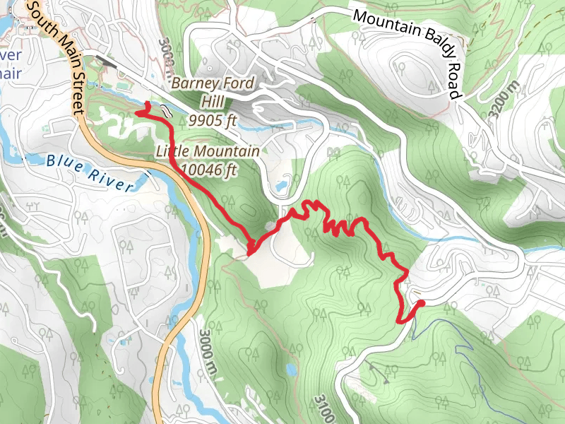 Illinois Creek and Aspen Alley Trail