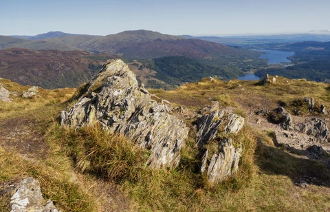 Creag a' Chaisteil, Ben Venue and Otter Island Loop