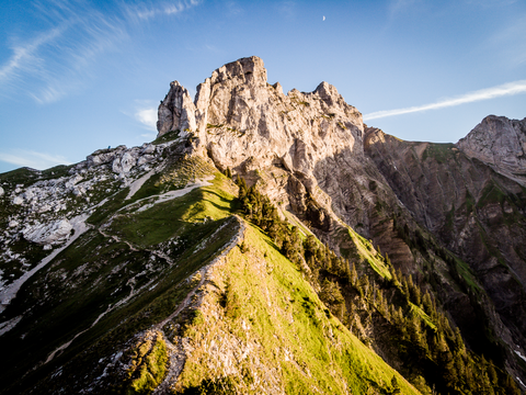 La Tournette from Montmin