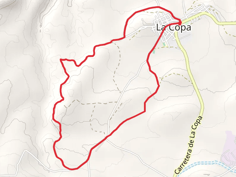 Path of Fuente de la Higuera - Bullas Cup SL MU 34
