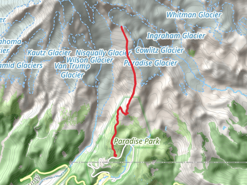 Camp Muir and Panorama Point via Skyline Trail