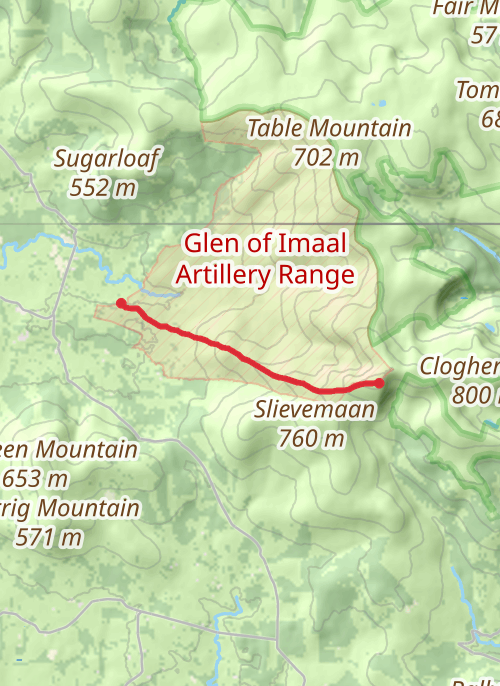 Hike on 02-06-2025 10:43 AM mobile static map