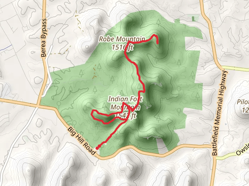 Indian Fort Mountain via Main Dome and Sacred Shadow Trail