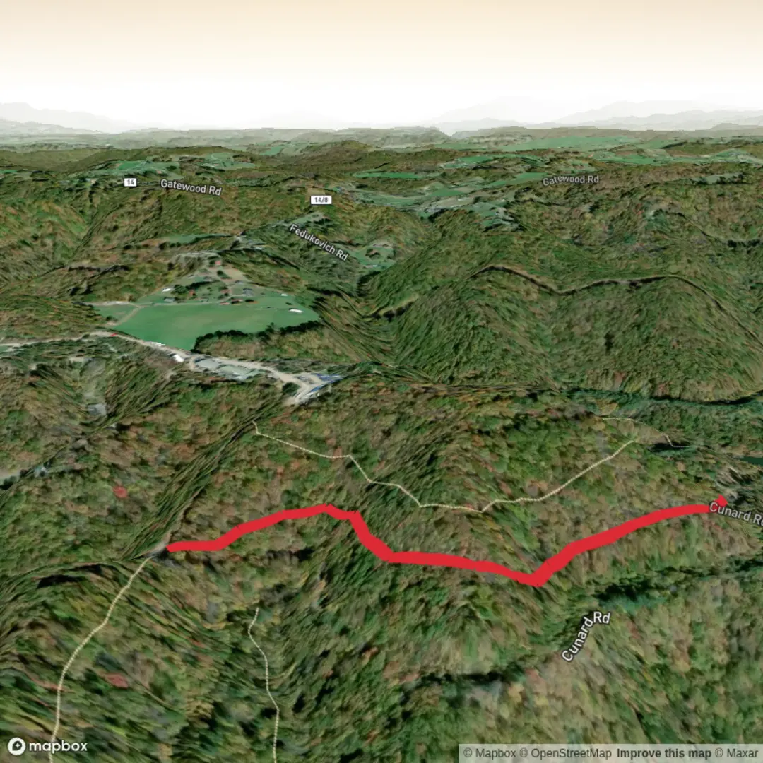 An image depicting the trail East Frog Hopper Trail and its surrounding area.