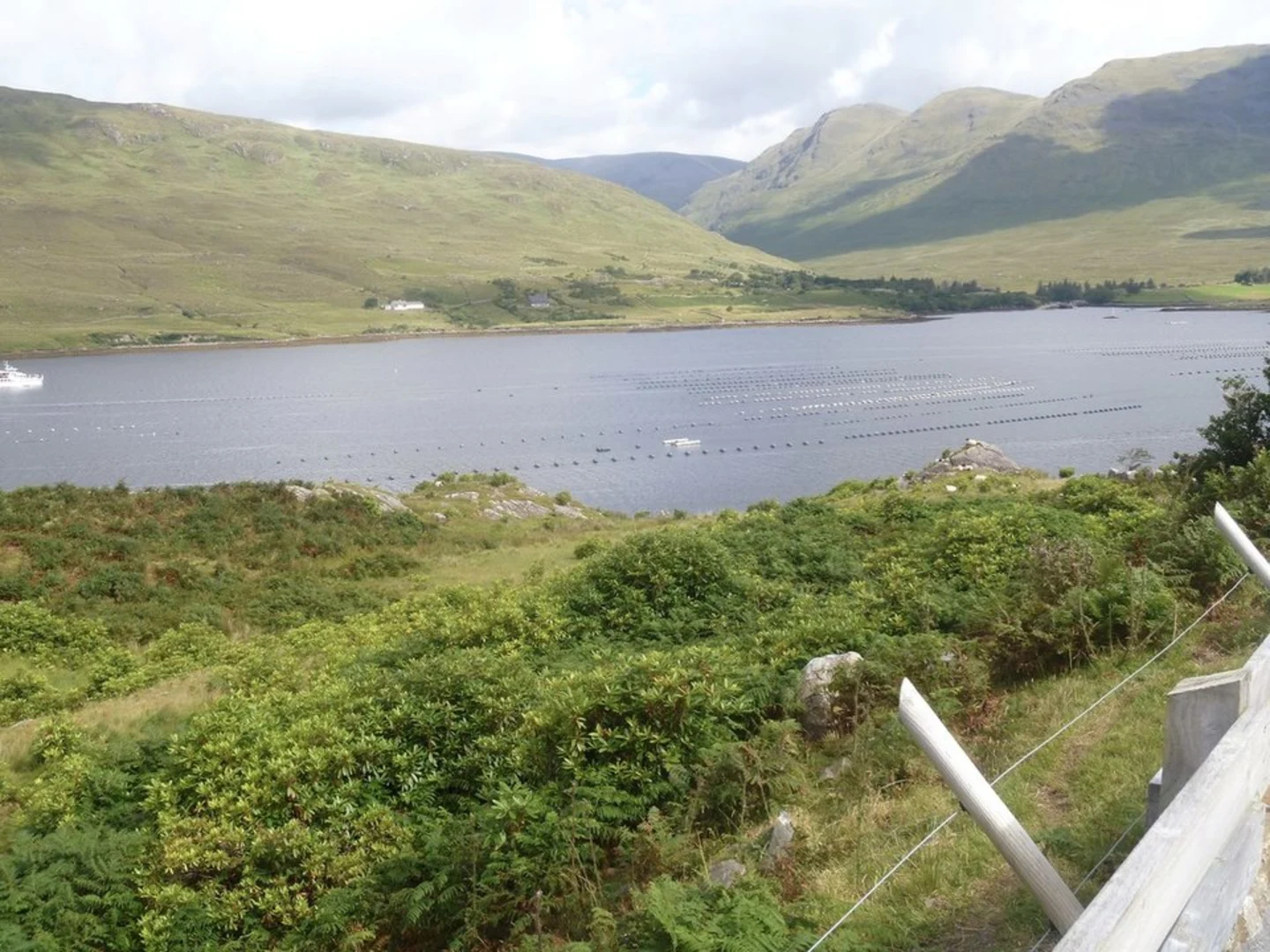 An image depicting the trail Mweelrea Loop Walk and its surrounding area.