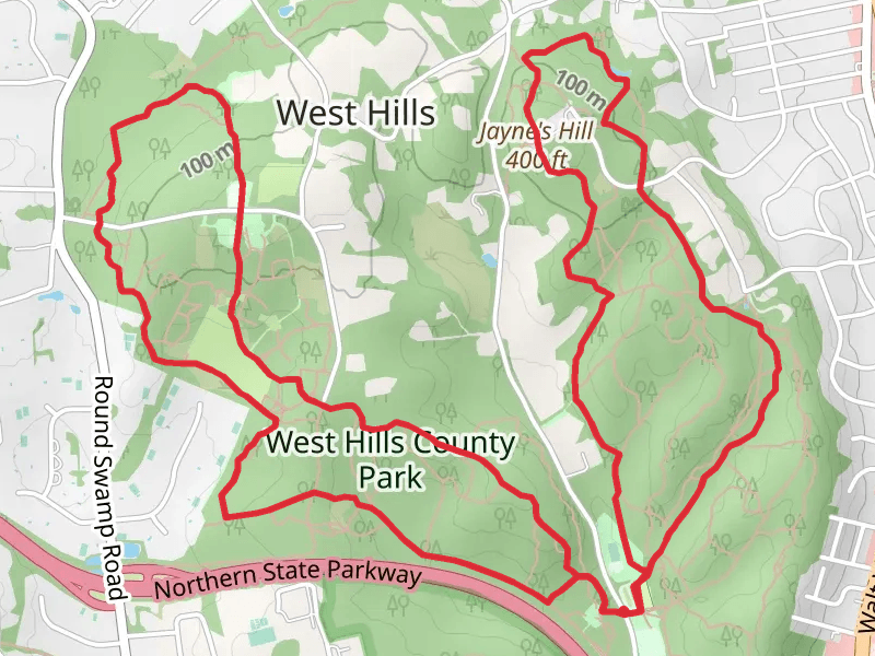 West Hills Country Park Loop