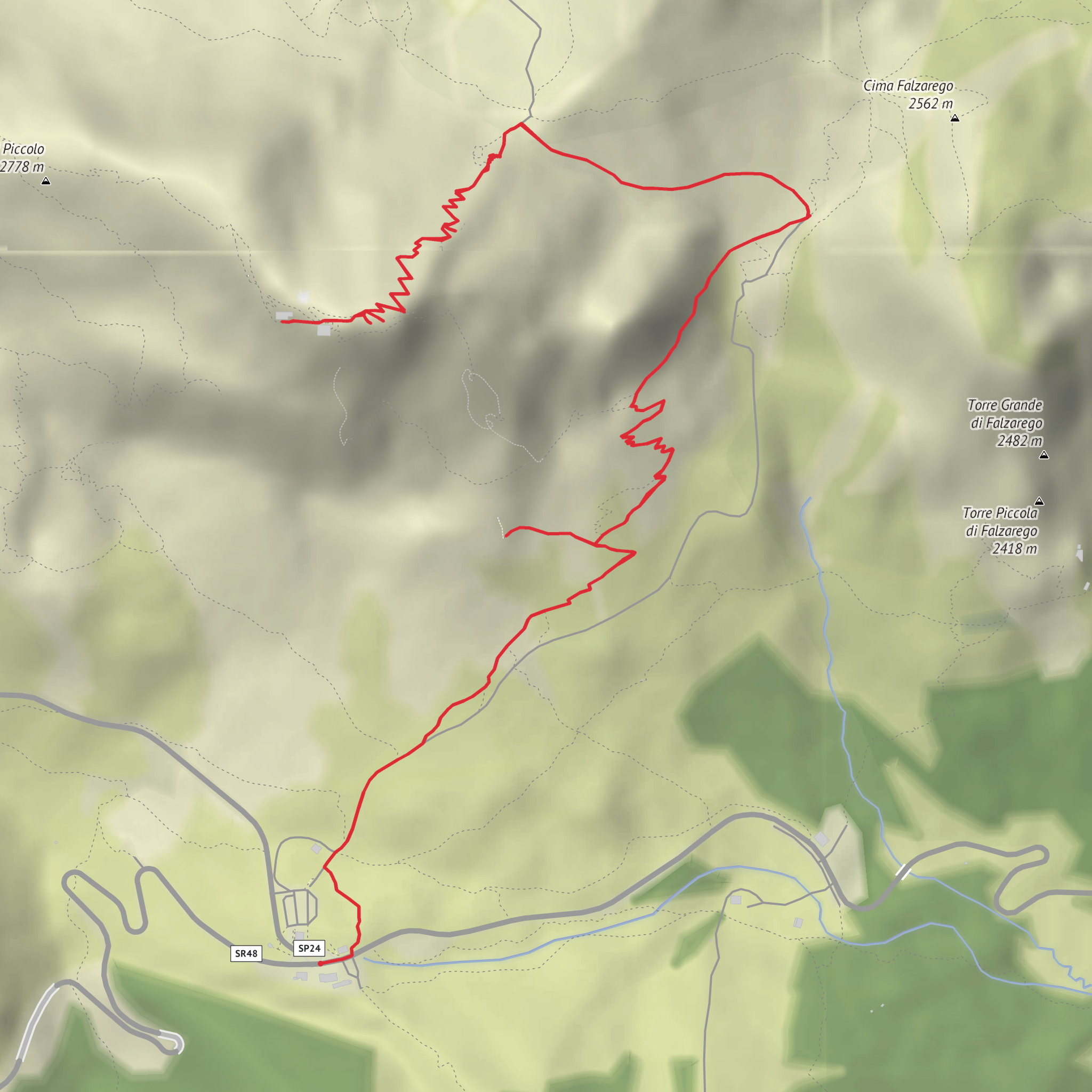 Lagazuoi mobile static map