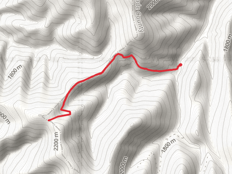 Monument Ridge via North Fork Deep Creek Trail