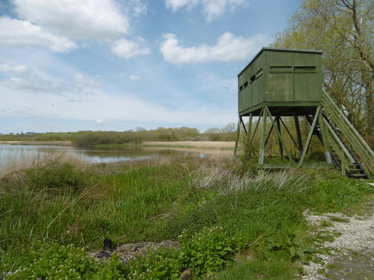 An image depicting the trail Stodmarsh National Nature Reserve Loop and its surrounding area.