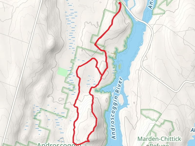 Androscoggin Riverlands State Park Loop