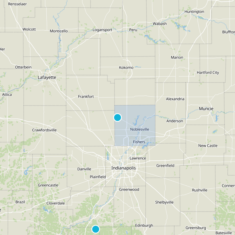 Hamilton County Static Map