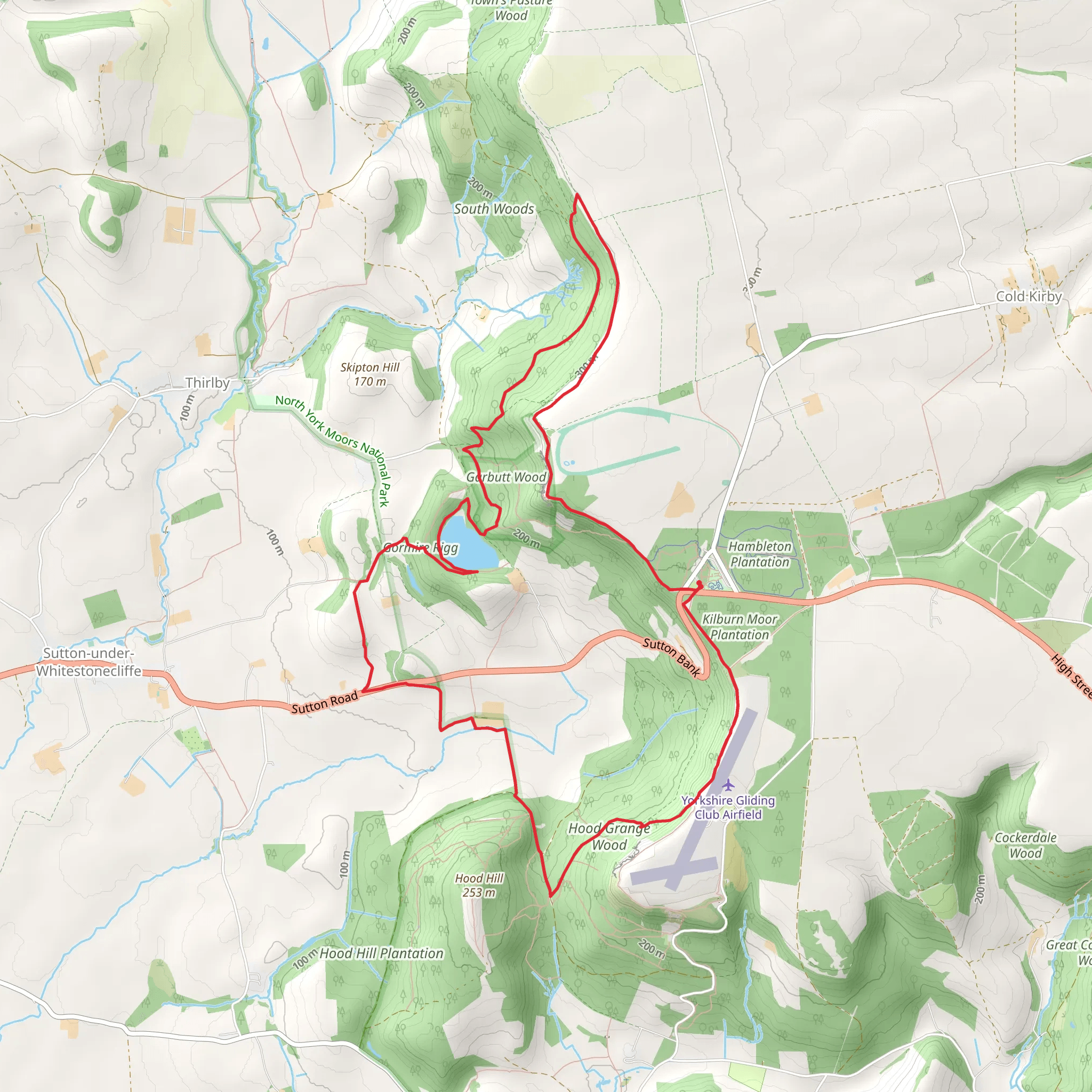 Sutton Bank National Park and Gormire Lake Loop Walk | North Yorkshire