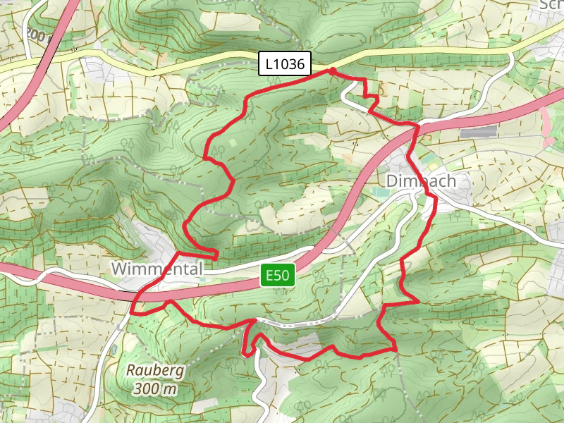 Rundwanderweg Brettachtal and Steinerner Tisch