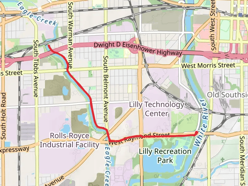 Eagle Creek Trail - Lilly Recreation Park