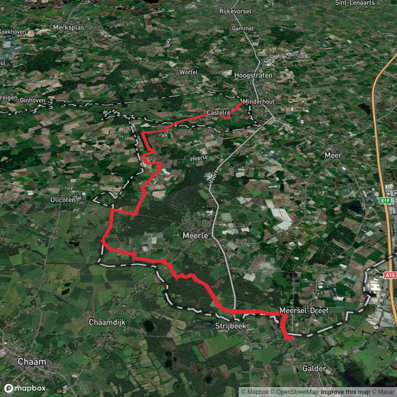 Markweg to Torenakker via Mark Weg and Gouverneursbos