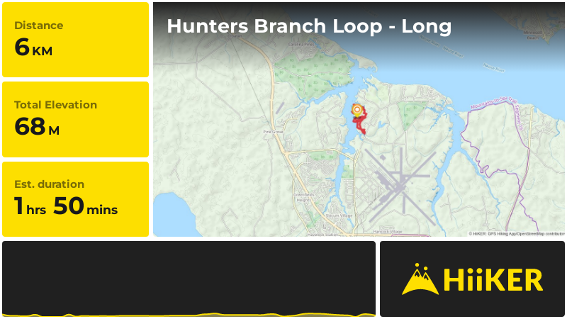 Hunters Branch Loop - Long | Craven County | North Carolina