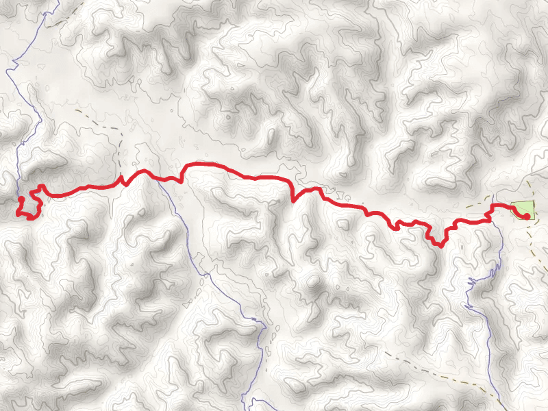 Maah Daah Hey Trail from Bennett Campground