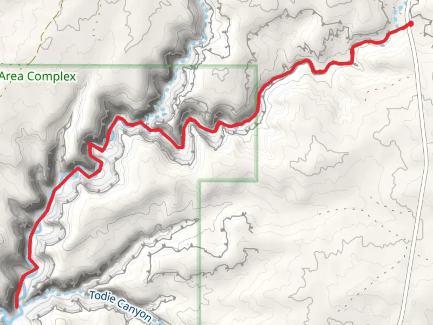 An image depicting the trail Kane Gulch and Grand Gulch Trail and its surrounding area.