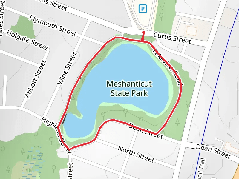 Meshanticut Lake Loop
