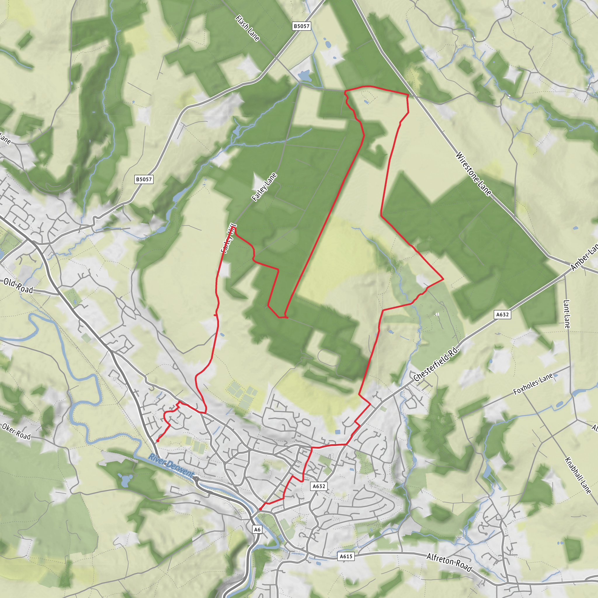 Moorland Madness mobile static map