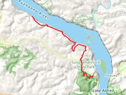 York Furnace to Bridgeville Trail via Mason-Dixon Trail