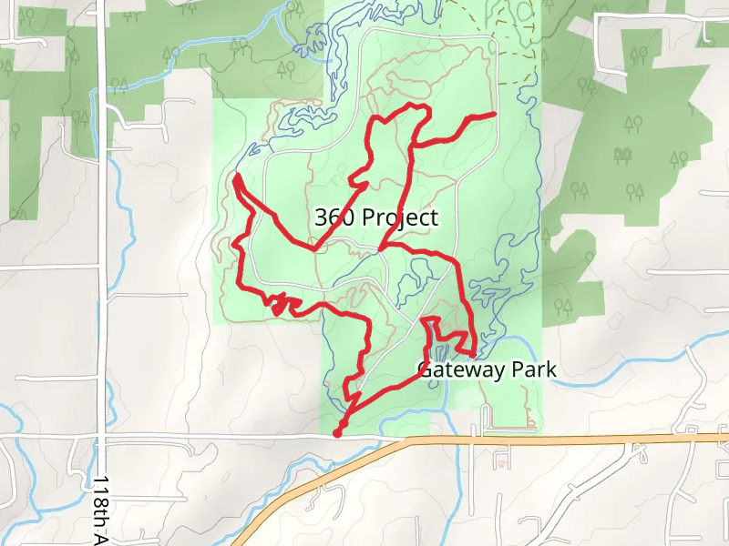 Pedestrian Trail and Electric Avenue Loop