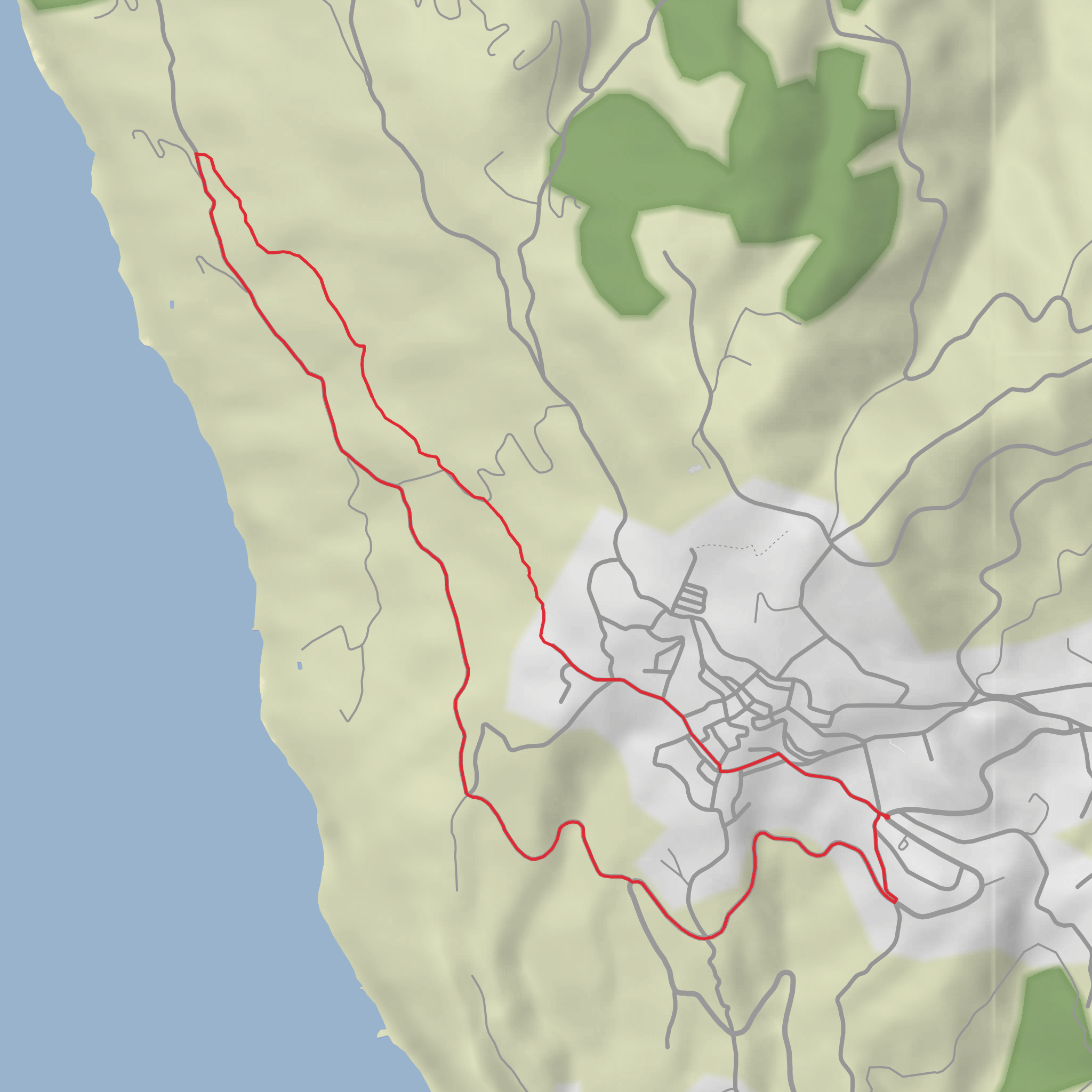 Glossa Loop mobile static map