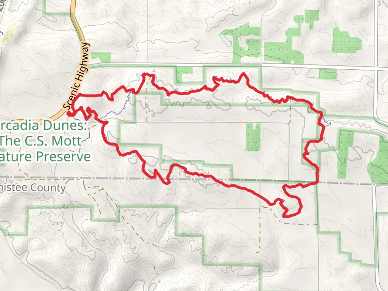 Dry Hill Trail and Chestnut Loop