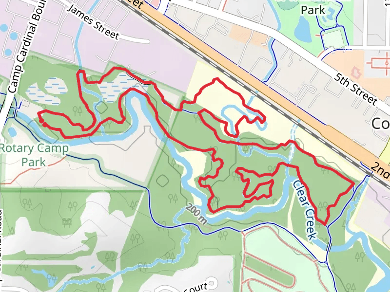 Woodpecker and Clear Creek Trail Loop