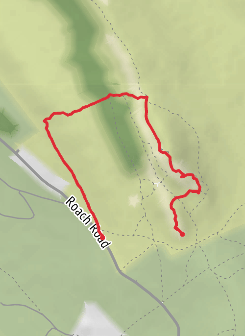 Staffordshire Moorlands Walking mobile static map