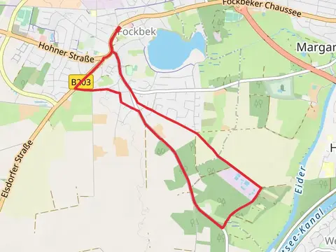 Rundweg Posthof and klint