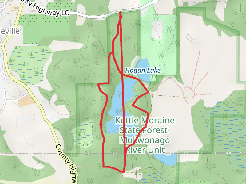 Rainbow Spring Lake Loop