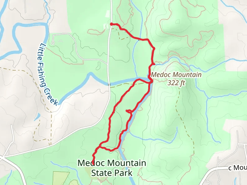 Medoc State Park Loop