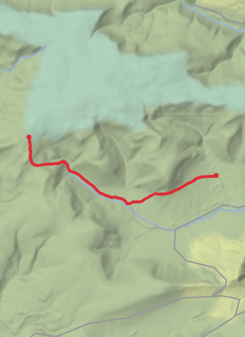 High Peak Walking mobile static map