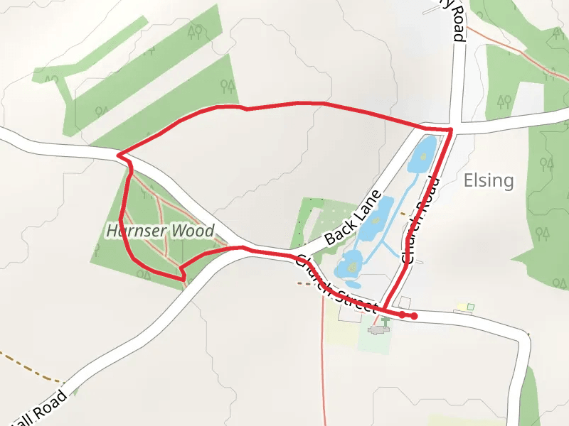 Heath Road and Harnser Wood Loop