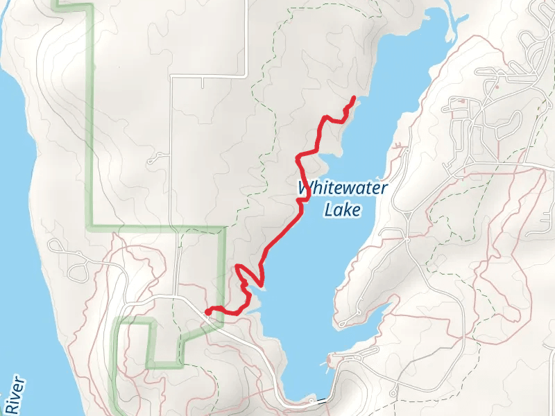 Whitewater Lake - Lakeshore Trail