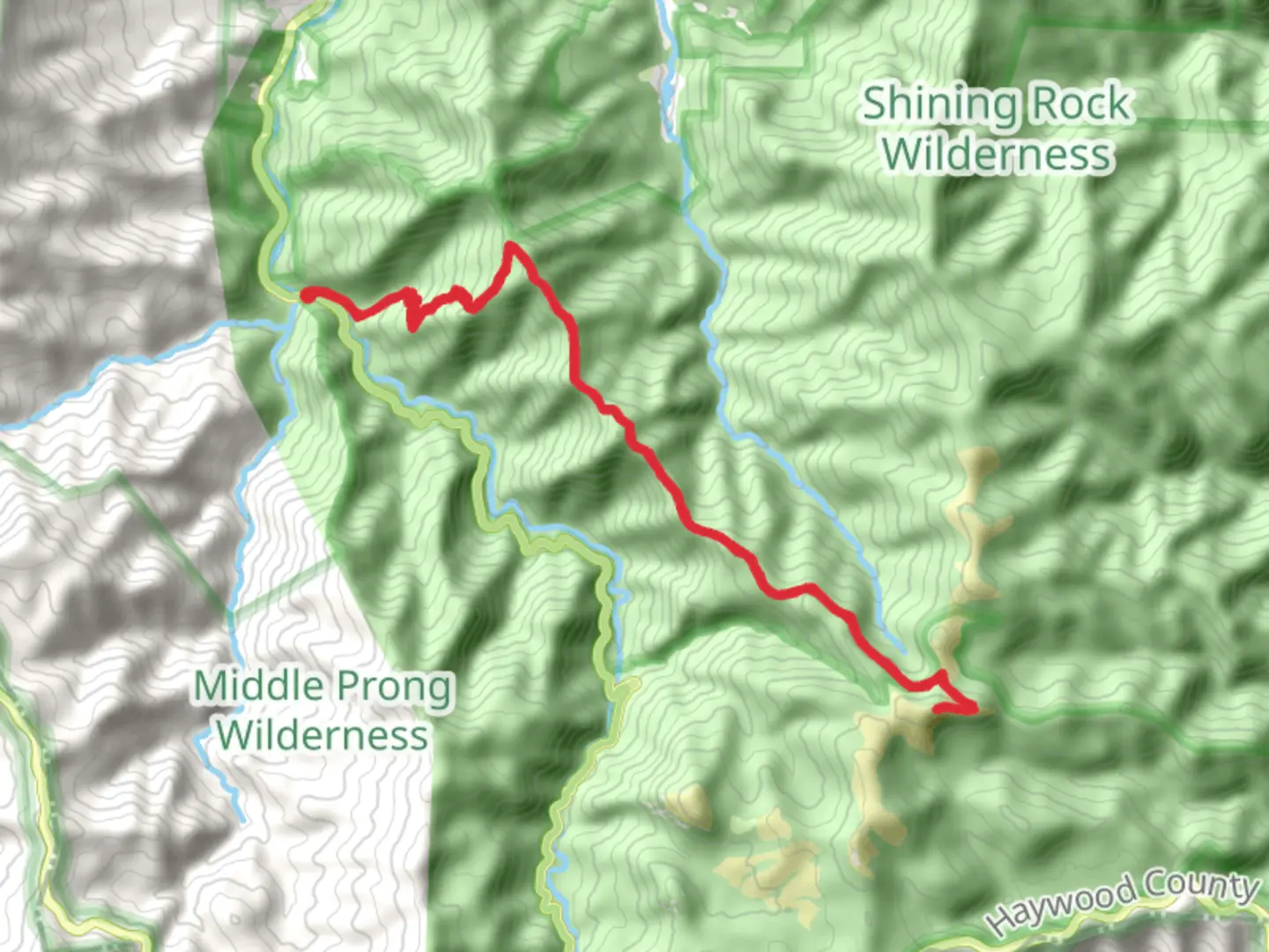 An image depicting the trail Tennent and Birdstand Mountain and its surrounding area.