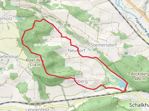 Dornberg to Walkmuhle Loop via Scheerweiher